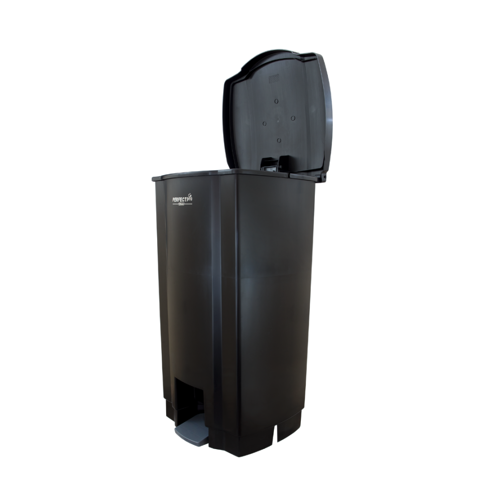 LIXEIRA 100L BLACK - PEDAL  PERFECT - #2