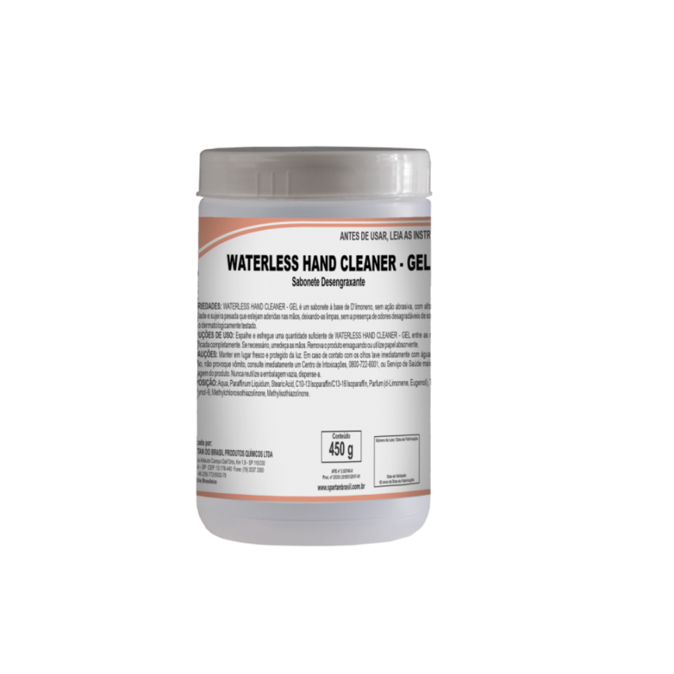 SABONETE DESENGRAXANTE GEL WATERLESS 450G