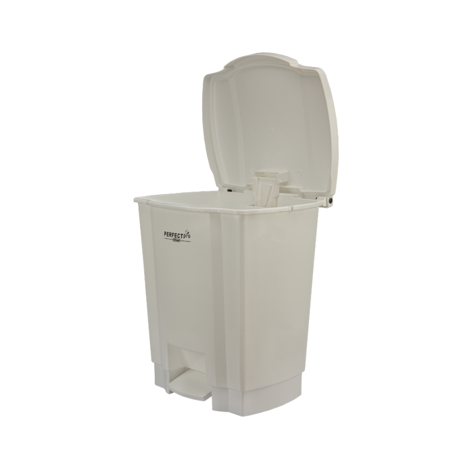 LIXEIRA BRANCA 35L - PEDAL  PERFECT - #2