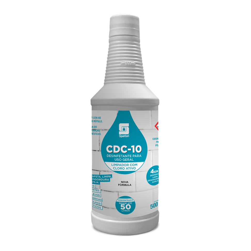CDC-10 SPARTAN LIMPADOR CLORADO 500ML