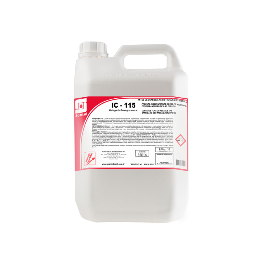 DESENGORDURANTE IC-115 5L SPARTAN