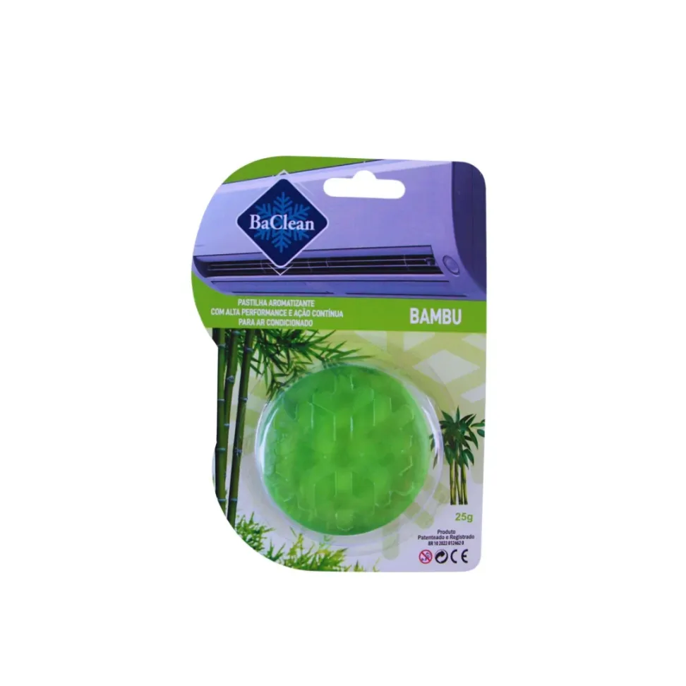 Pastilha Aromatizante Ar condicionado Bambu - Baclean