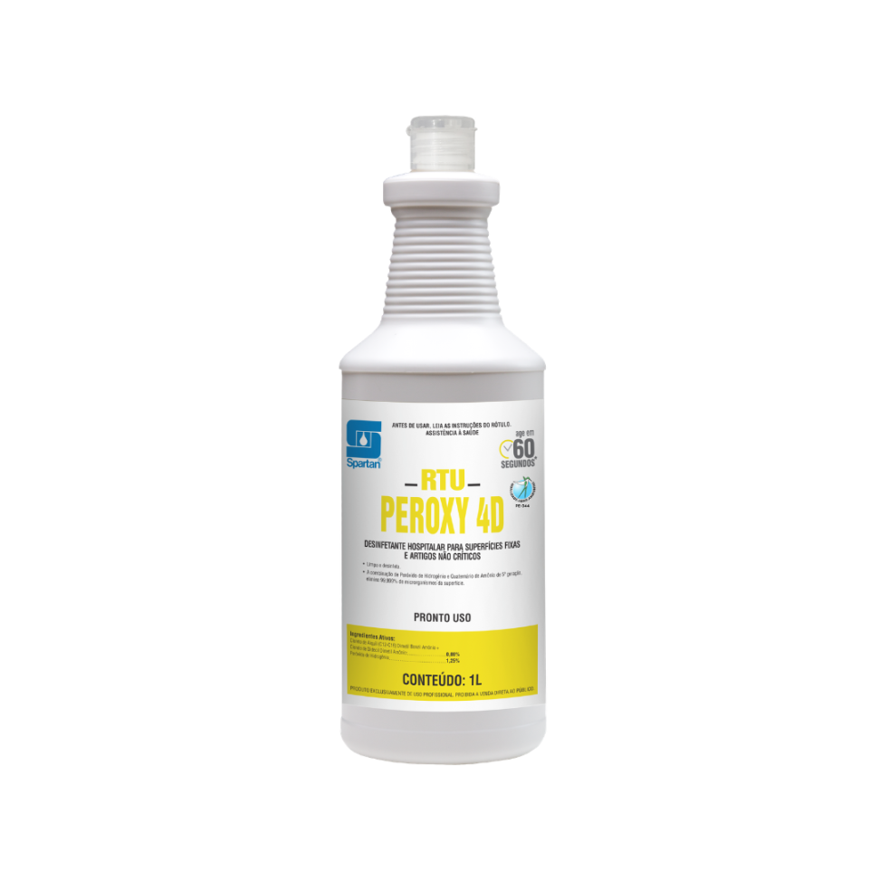 DESINFETANTE LIMPADOR RTU PEROXY 4D 1L  SPARTAN