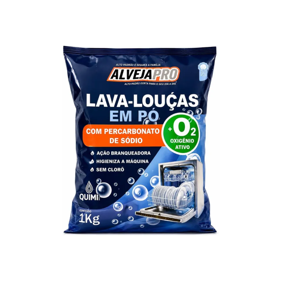 AlvejaPro Lava-Louças em Pó 1 kg – QuimiVida