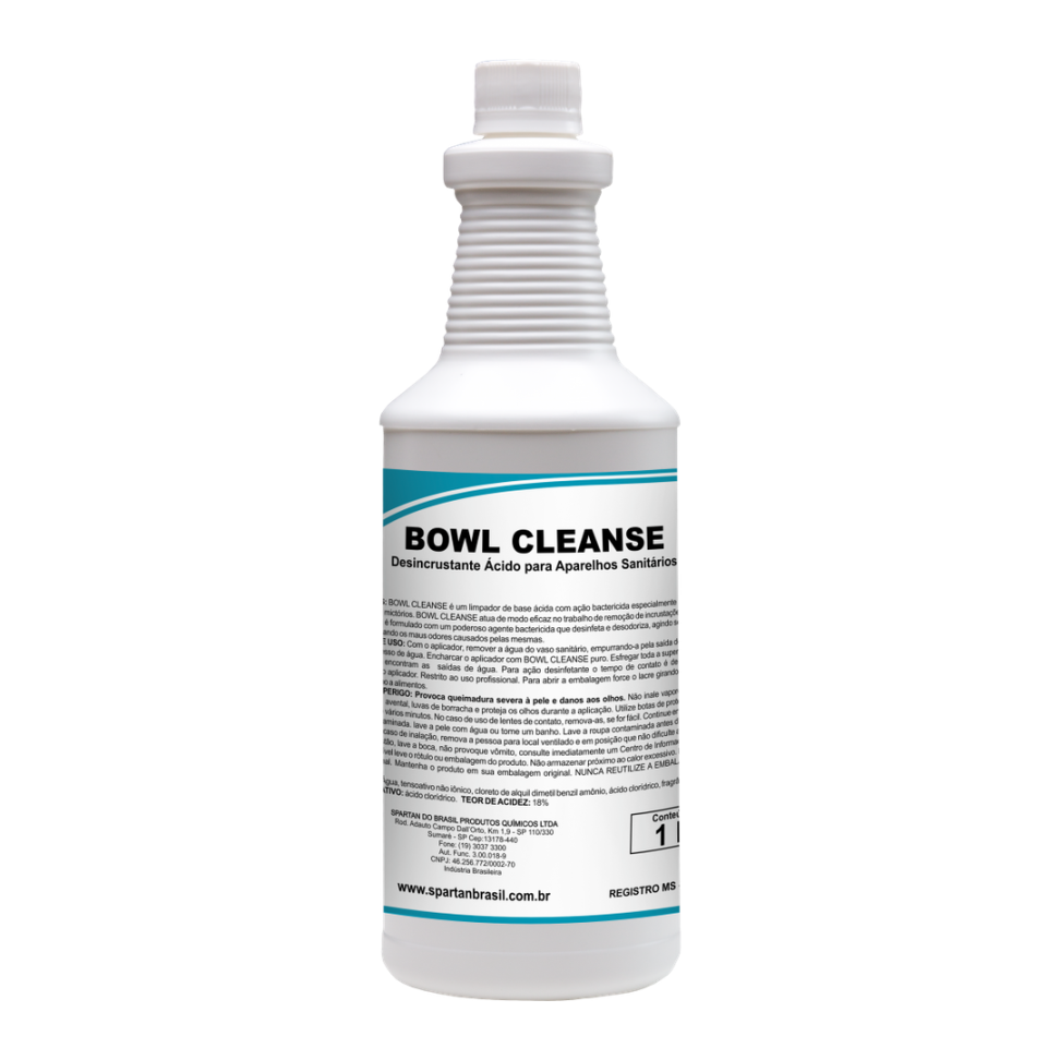 BOWL CLEANSE SPARTAN LIMPADOR ÁCIDO 1L