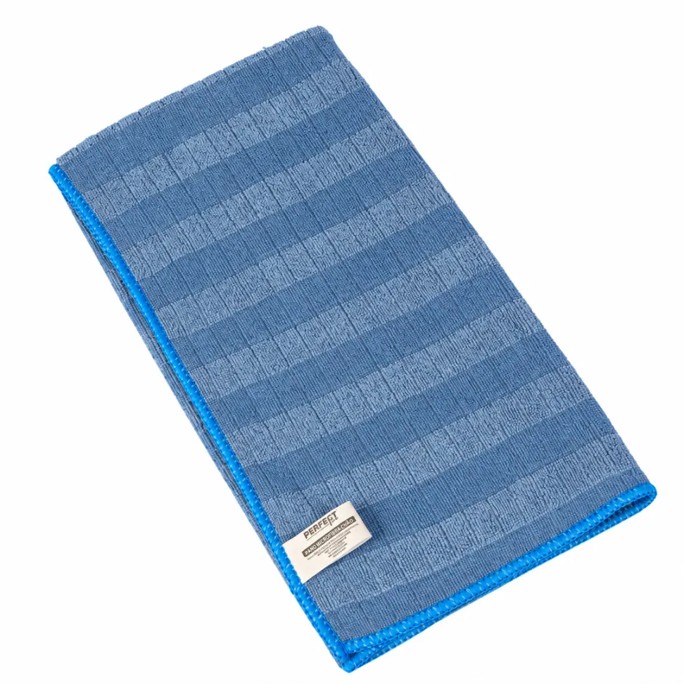 Pano de microfibra para chão azul 50x60cm - [perfect pro]