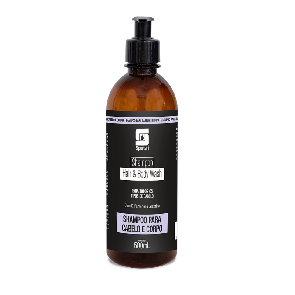 SHAMPOO HAIR & BODY WASH SPARTAN 500ML
