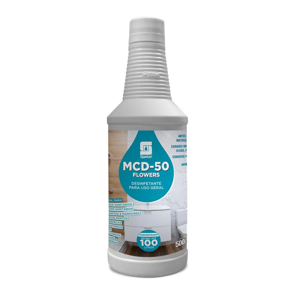 MCD-50 FLOWERS SPARTAN DESINFETANTE 500ML