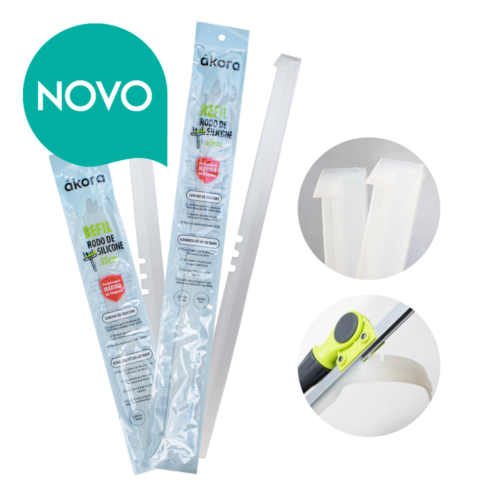 REFIL SILICONE RODO G  AKORA - #2