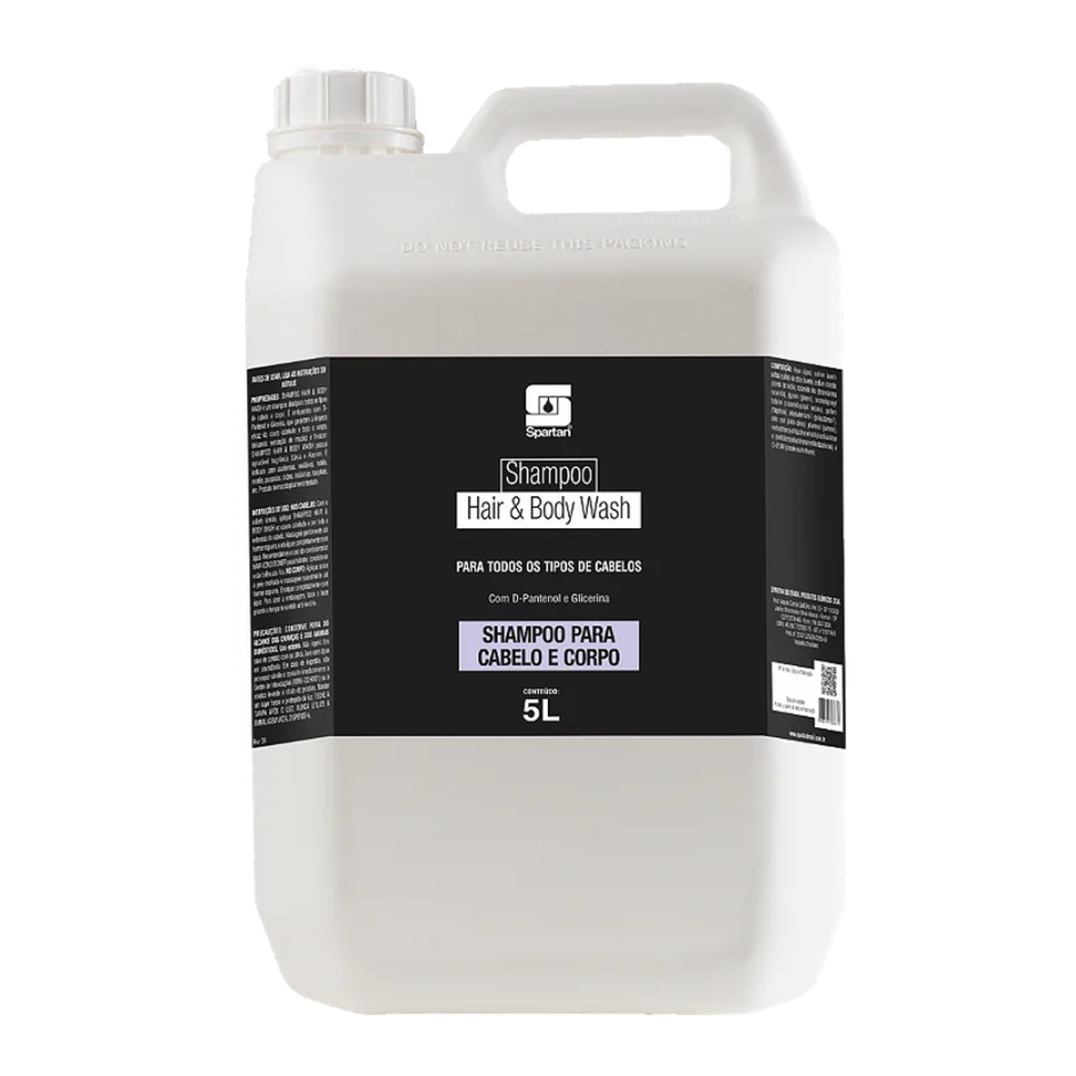 SHAMPOO HAIR & BODY WASH SPARTAN 5L