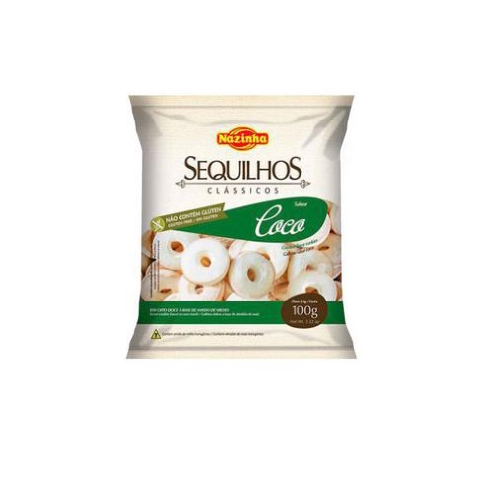 sequilhos MINI COCO - 100g NAZINHA