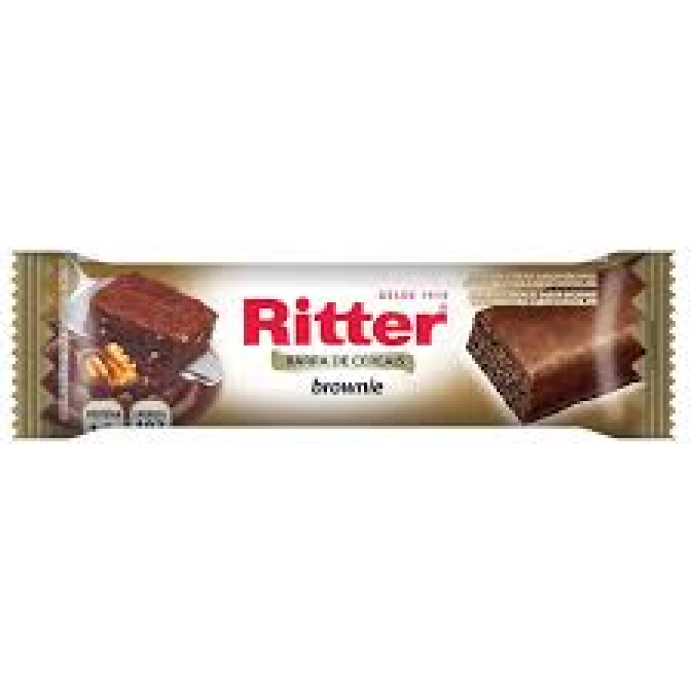 Barra DE CEREAL - RITTER -BROWNIE - 25 g