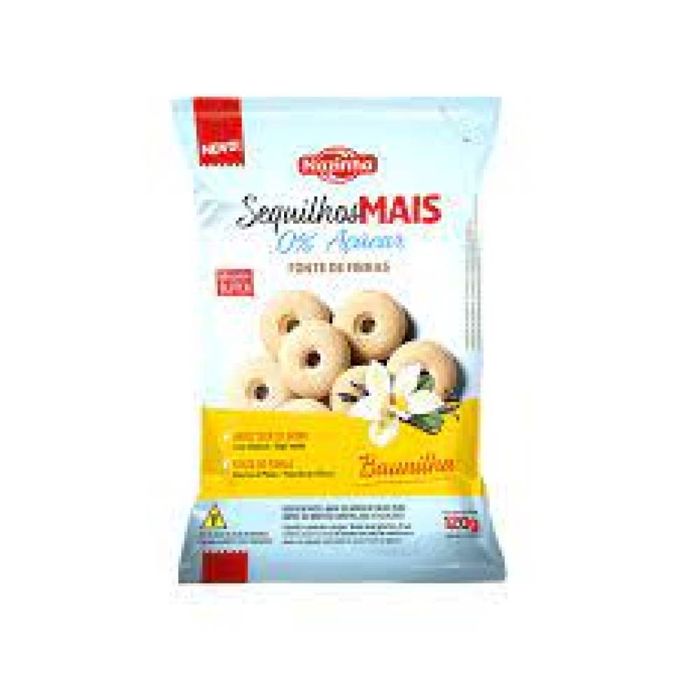 Sequilhos DE BAUNILHA ZERO - 120g