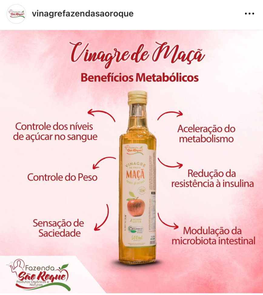 Vinagre de Maca - ORGANICO - 500ml - #1