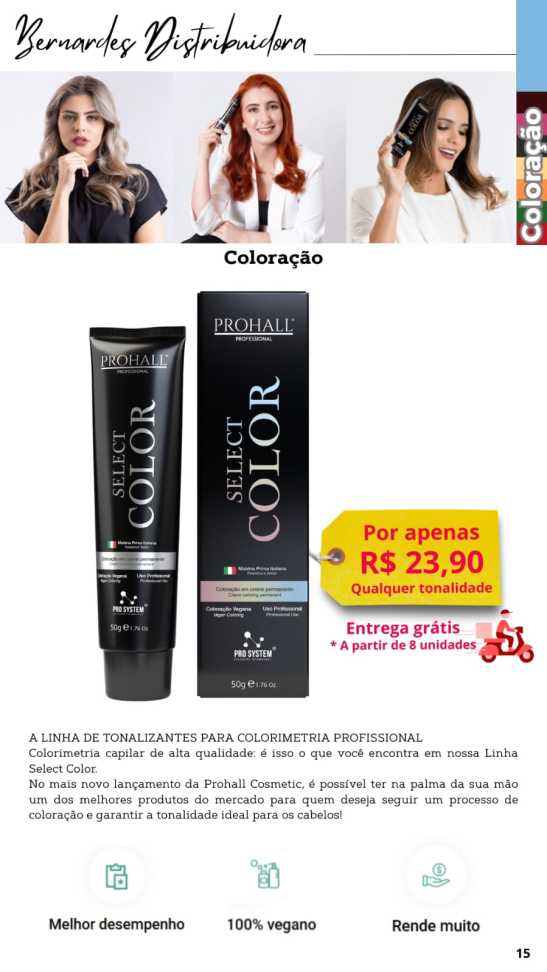 Select Color - Coloração / Tonalizante