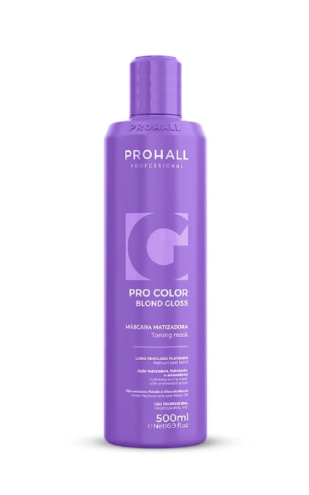 Matizador Efeito Loiro Perolado Blond Gloss 500ML
