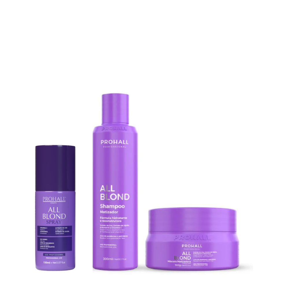 Kit All Blond Manutenção e Nutrição para Loiros