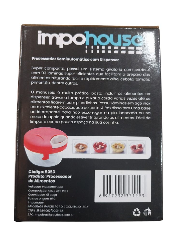 Processador semiautomático c3 lâminas impohouse - #2