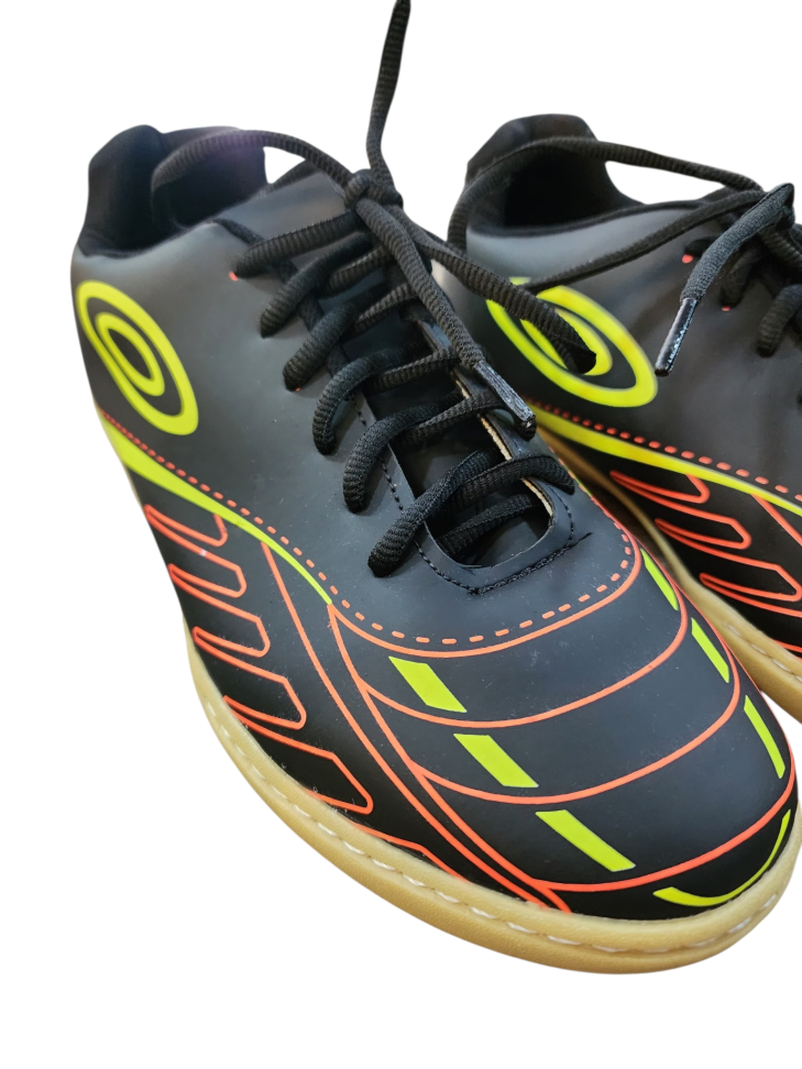 Tênis Futsal Preto/Laranja Selvage - #6