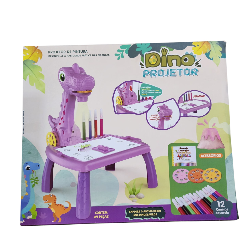 Projetor de Pintura Dinossauro