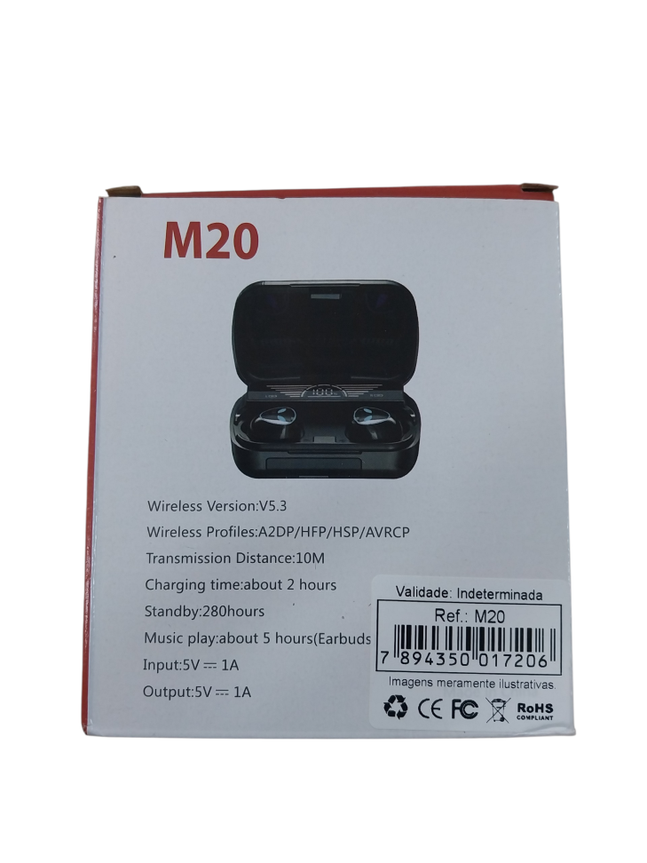 Fone de ouvido sem fio M20 - #6