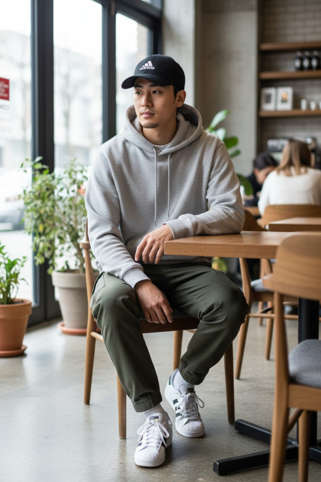 Boné oficial adidas preto - #4