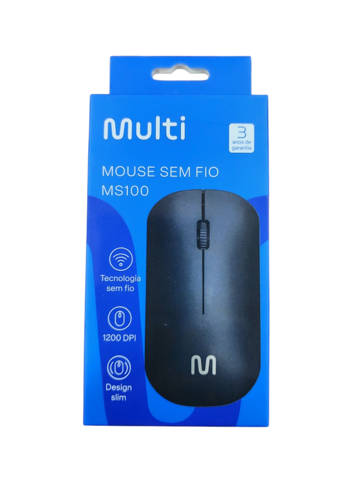 Mouse sem fio Multi MS100