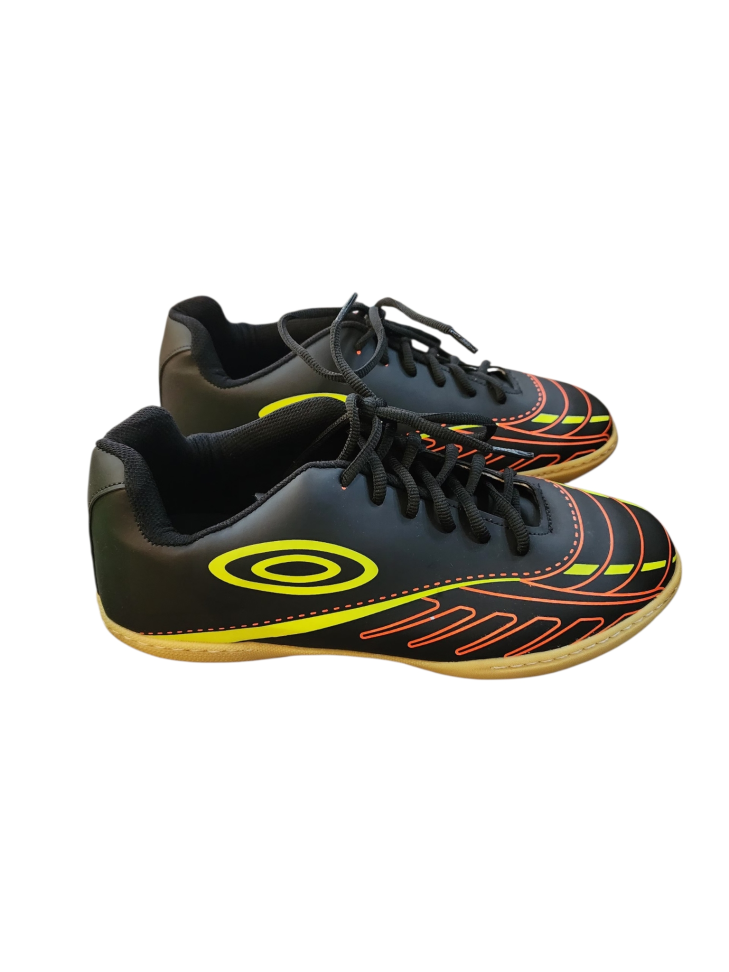 Tênis Futsal Preto/Laranja Selvage - #3