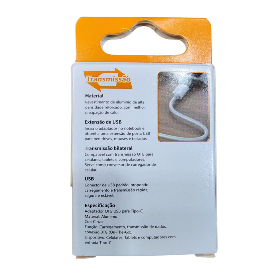 Adaptador USB para Tipo C KD-339 Kaid
