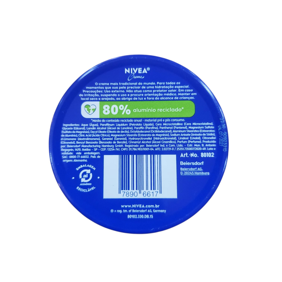 Creme Nivea 56g Tradicional