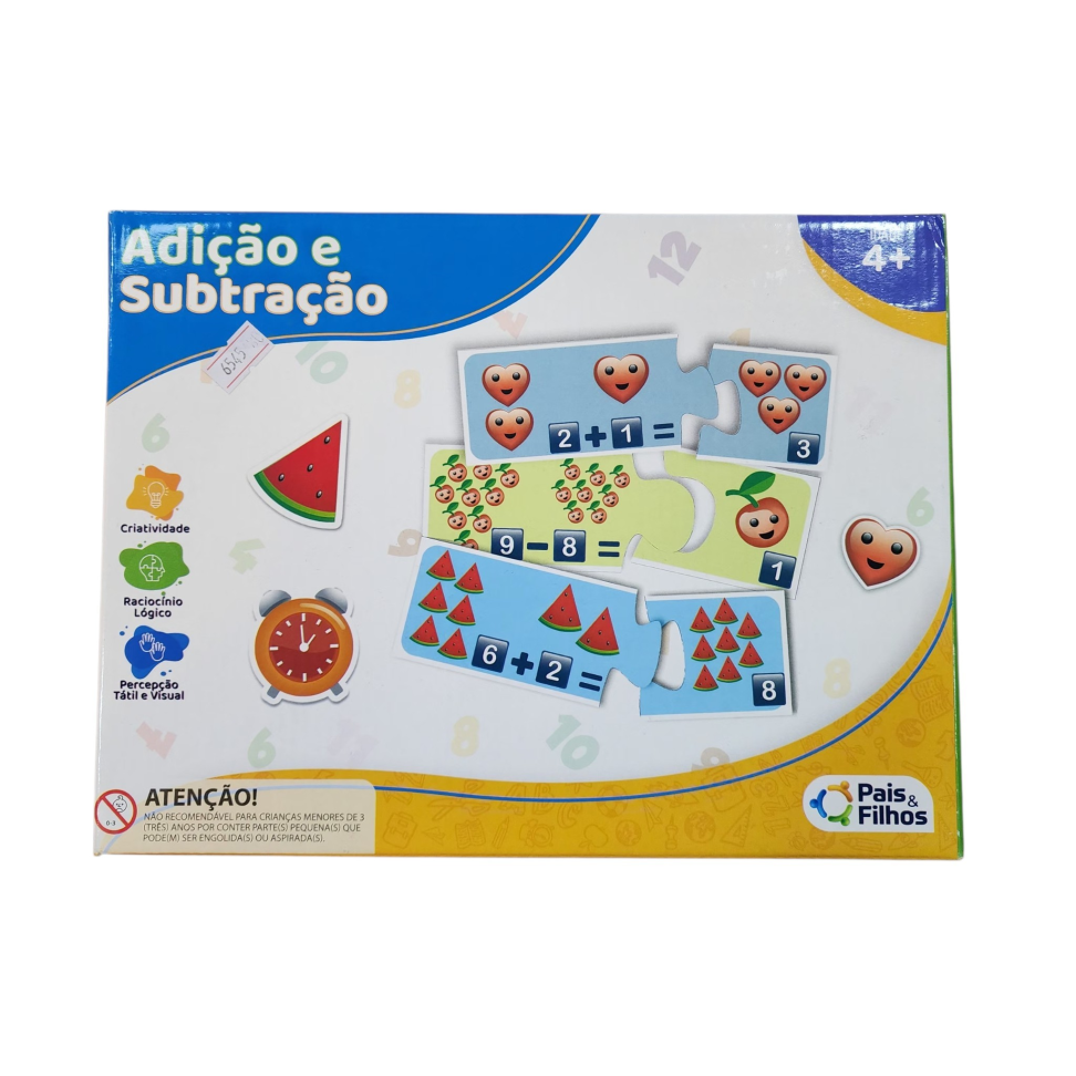 Jogo de adição e subtração