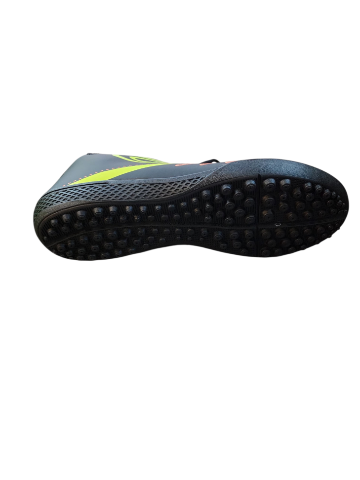 Chuteira Futebol Society Preto Selvage