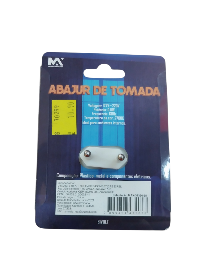 Abajur de Tomada 127v - #2