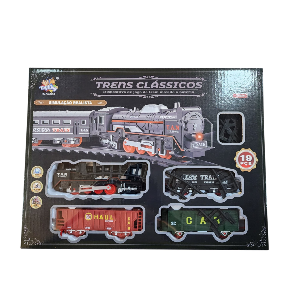 Trens Clássicos 19 peças