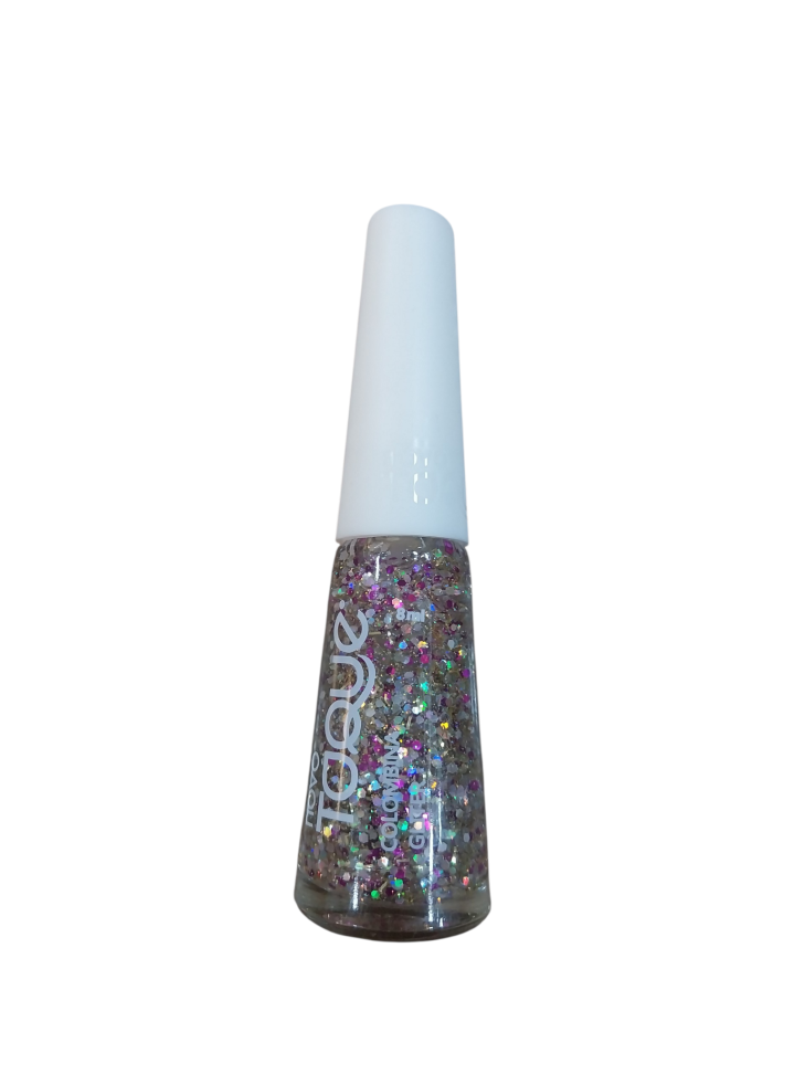 Esmalte Novo Toque Colômbia Gliter 8ml