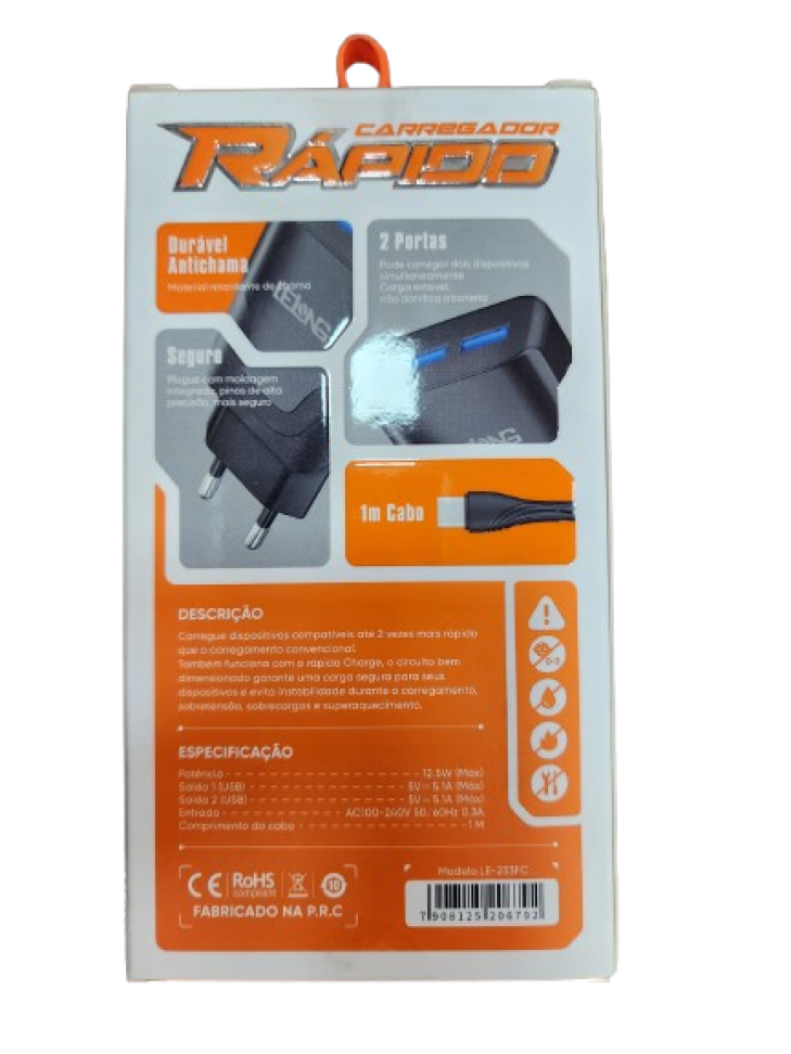 Carregador tipo c lelong - #2
