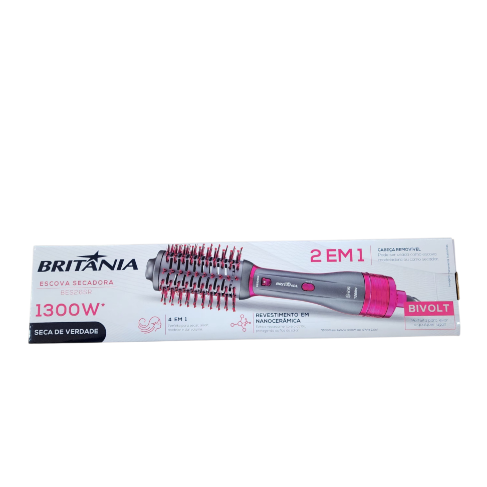 Escova Secadora 1300W BES26SR Britânia - #8