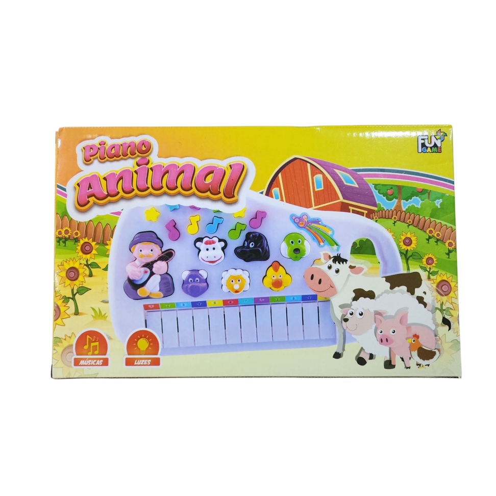 Piano Animal c/ luzes