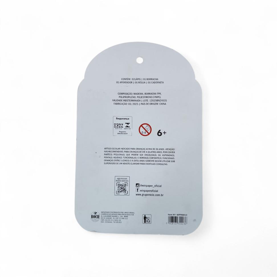 Kit Escolar c/6 unid.Dinossauro  Windows Paper - #2