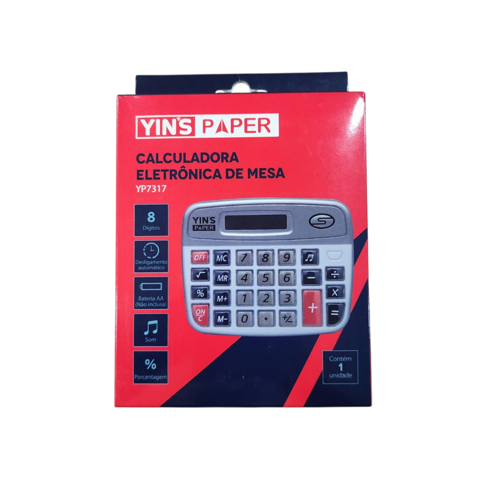 Calculadora Eletrônica de mesa YP7317 - #3