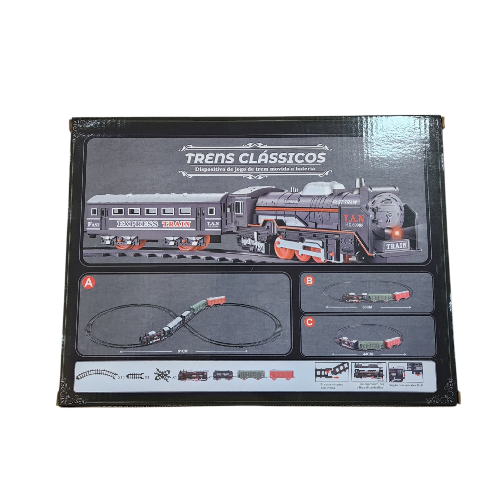 Trens Clássicos 19 peças