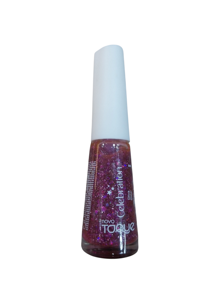 Esmalte Novo Toque Diva Gliter 8ml