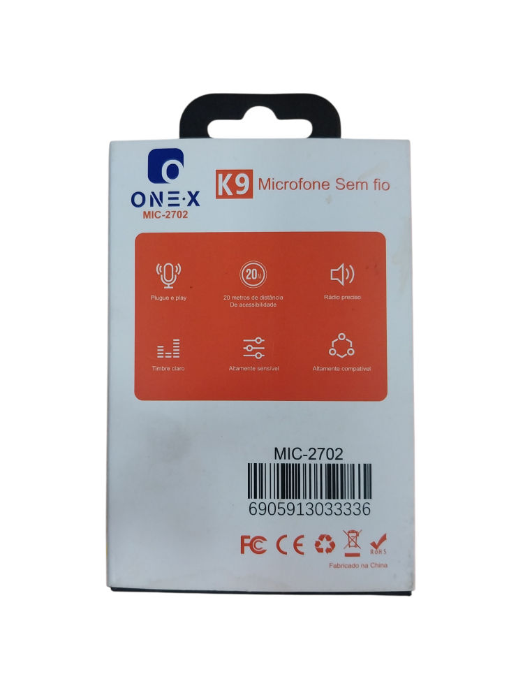 Microfone sem fio onex MIC-2702 - #3