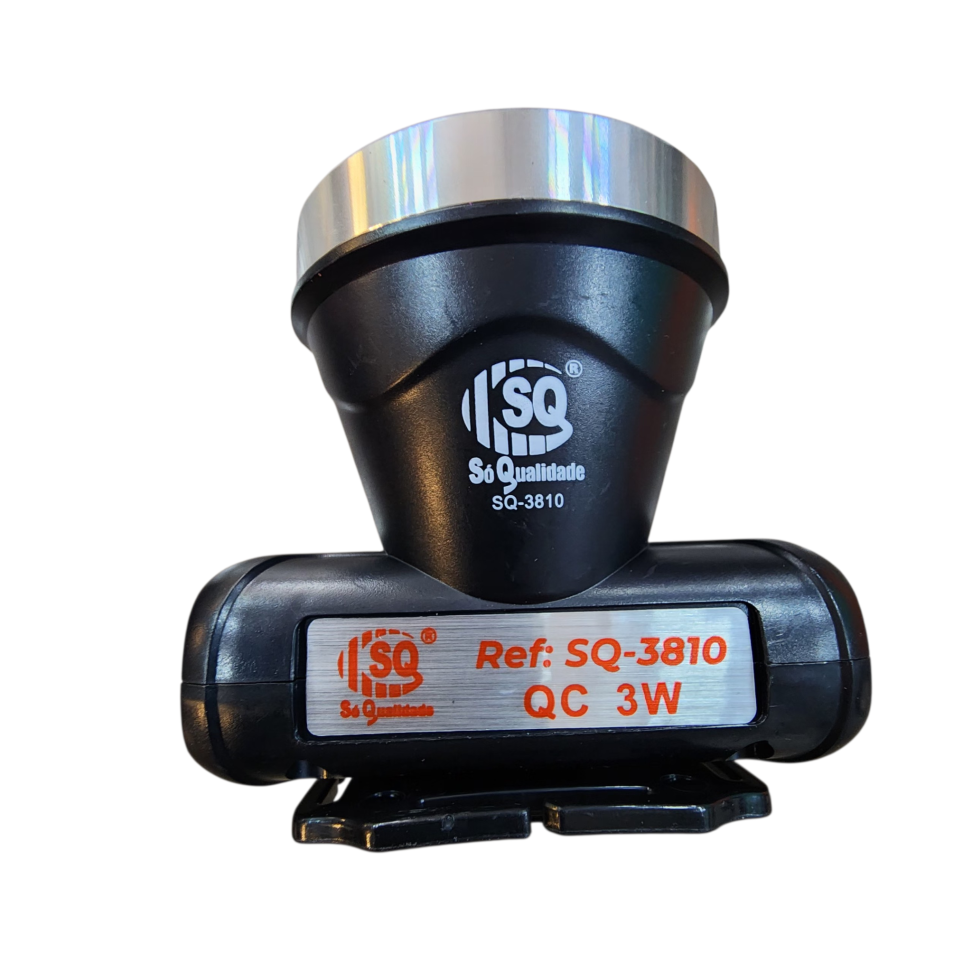 Lanterna de cabeça  3w 1led Recarregável - #6
