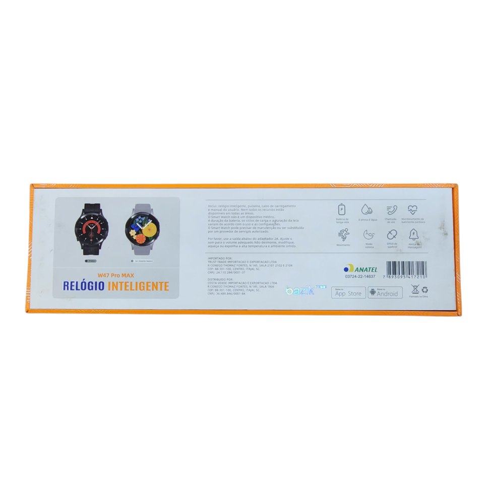 Relógio inteligente bazik w47 Pro Max - #5