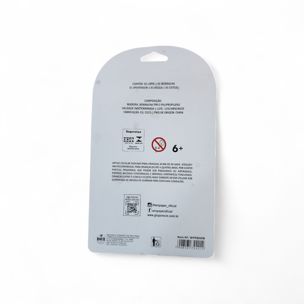 Kit Escolar c/6 unid. DEBIE WIN Paper - #2