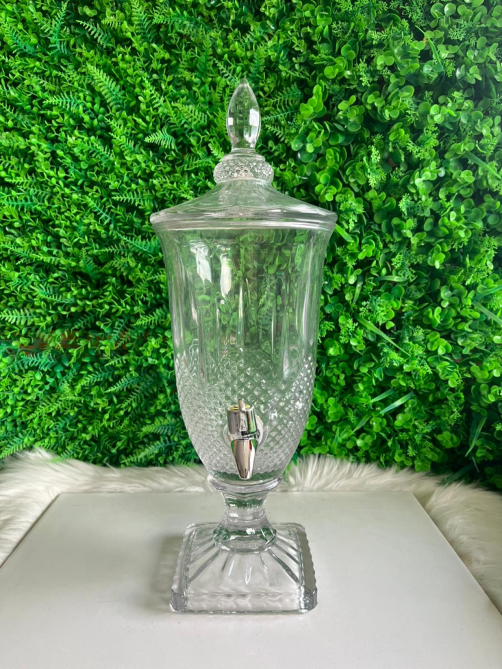 DISPENSER / SUQUEIRA DE VIDRO - CAPACIDADE: 2L