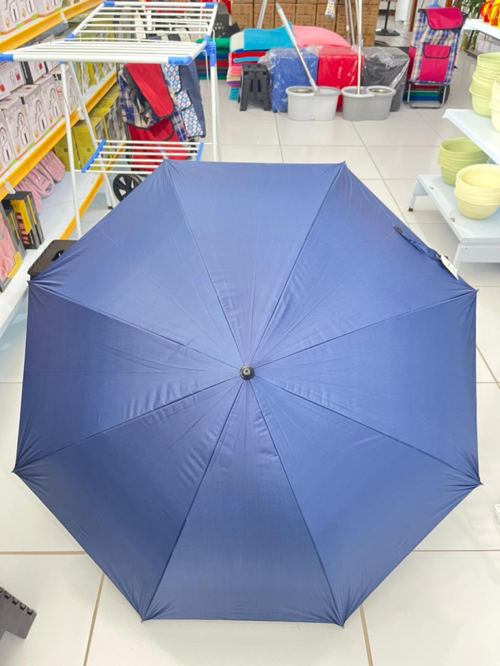 GUARDA - CHUVA AUTOMÁTICO GRANDE COM FILTRO UV - CABO DETALHADO