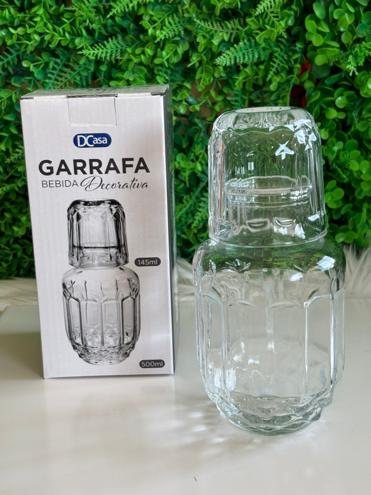 Garrafa 500ml com 1 copo ( moringa) - #1