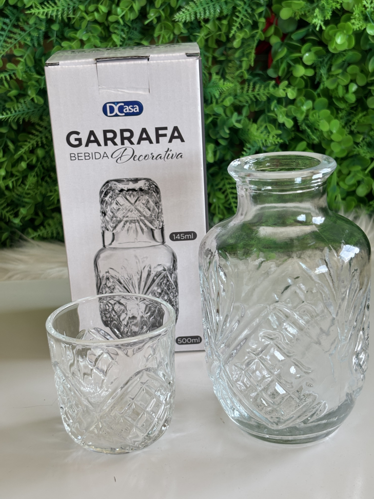 Garrafa 500ml e um copo ( moringa)